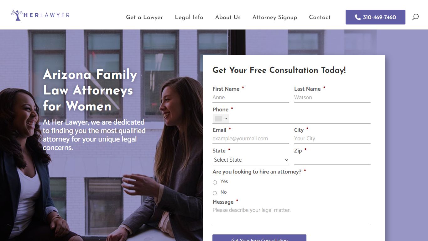 Arizona Family Law Attorneys for Women - Her Lawyer